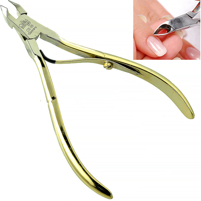 Camila Solingen 4 Gold Plated Cuticle Cutter - 5mm Blade by Pasteur Pharmacy