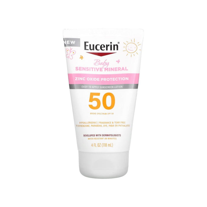 Eucerin Sun Sensitive Mineral Baby Sunscreen SPF 50 - 4 Fl Oz by Pasteur Pharmacy