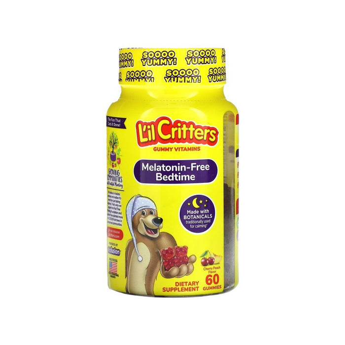 L'il Critters Melatonin-Free Bedtime Gummies - Cherry Peach by Pasteur Pharmacy