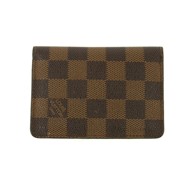 Louis Vuitton Damier Ebene Pocket Organizer Card Case #3243 by Bolt Boutique