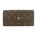 Louis Vuitton Monogram Canvas Brown Sarah Long Wallet #3244 by Bolt Boutique
