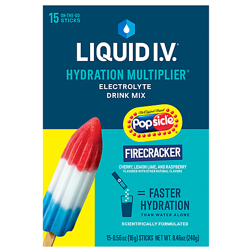 Liquid I.V. Electrolyte Drink Mix, Firecracker by Pasteur Pharmacy