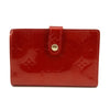 Louis Vuitton Red Vernis Kisslock Wallet Patent #3246