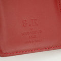 Louis Vuitton Red Vernis Kisslock Wallet Patent #3246 by Bolt Boutique