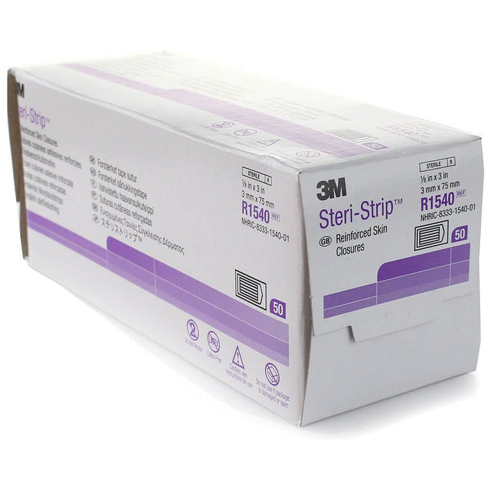 3M Steri-Strip�, Adhesive Skin Closure, White Opaque, 1/8 W X 3 L In by Pasteur Pharmacy