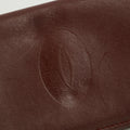 Cartier Red Leather Classic Card Holder Wallet #3257 by Bolt Boutique