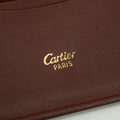 Cartier Red Leather Classic Card Holder Wallet #3257 by Bolt Boutique