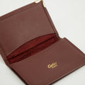 Cartier Red Leather Classic Card Holder Wallet #3257 by Bolt Boutique