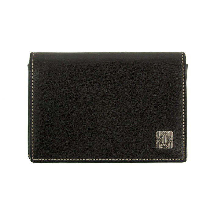 Cartier Brown Leather Bifold Compact Card Holder Wallet #3258 by Bolt Boutique