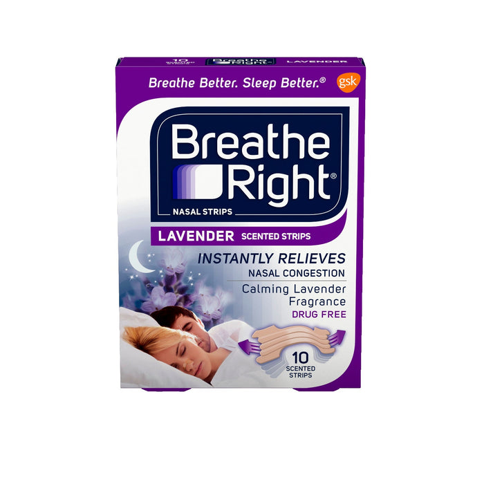 Breathe Right Nasal Strips, Lavender Scented by Pasteur Pharmacy