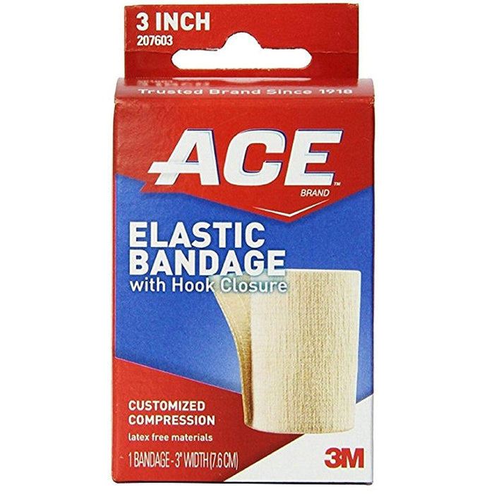 ACE Elastic Bandage, Antimicrobial, Advanced, 3 Inch Width by Pasteur Pharmacy