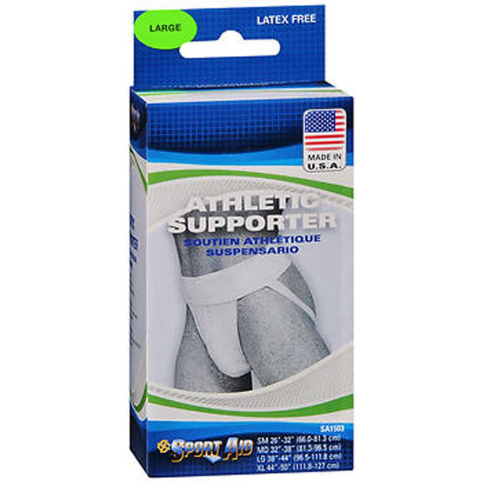 Sport Aid Athletic Supporter, 38 To 44 Inch Waist, Large by Pasteur Pharmacy