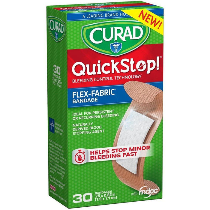 Curad QuickStop! Bandage, Flex-Fabric by Pasteur Pharmacy