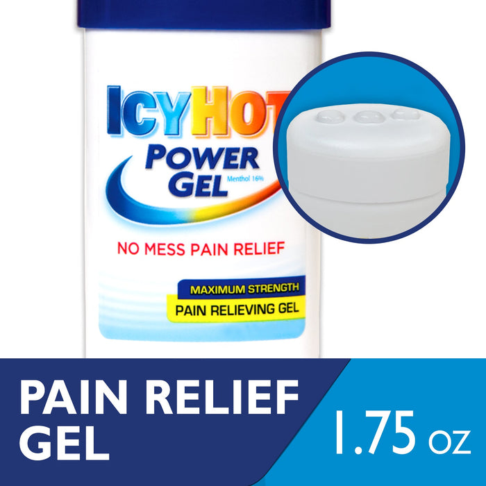 Icy Hot Power Gel Pain Relieving Gel, Maximum Strength by Pasteur Pharmacy