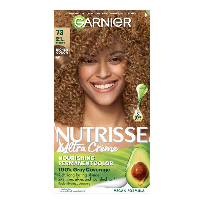 Garnier Nutrisse Nourishing Color Creme 73 Dark Golden Blonde by Pasteur Pharmacy