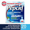Pepcid AC Maximum Strength Heartburn Icy Cool Mint Tablets