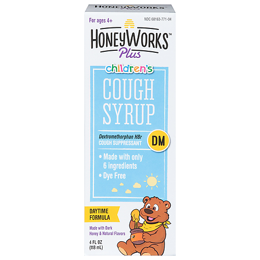 Honey Works™ Children's Cough Syrup – Daytime Formula 4 Fl Oz by Pasteur Pharmacy