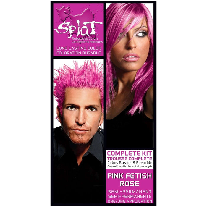 Splat Hair Color, Pink Fetish, Complete Kit by Pasteur Pharmacy