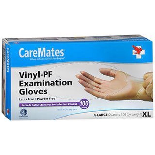 Caremates® Vinyl Exam Gloves – Latex-Free and Powder-Free Protection by Pasteur Pharmacy