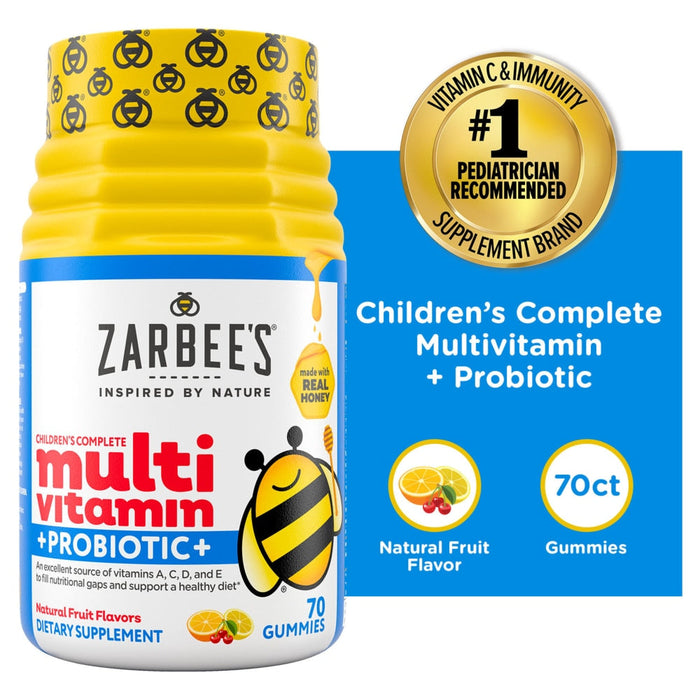 Zarbee’s® Children’s Multivitamin – 70 Gummies by Pasteur Pharmacy