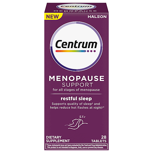 Centrum Menopause Support Restful Sleep Tablets 28 Ct by Pasteur Pharmacy