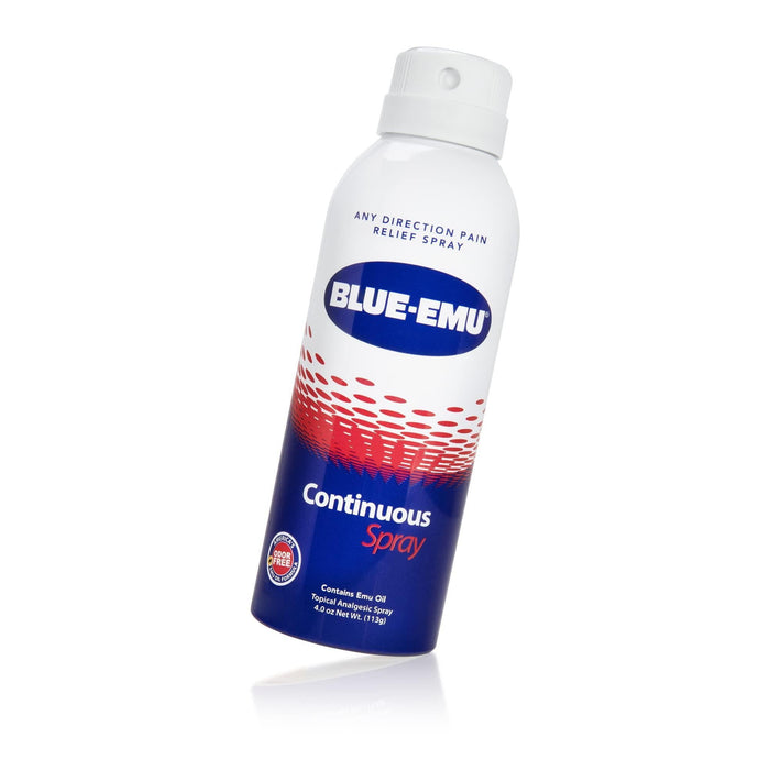Blue-Emu Continuous Back Pain Relief Spray, Odor Relief, 4 Oz by Pasteur Pharmacy