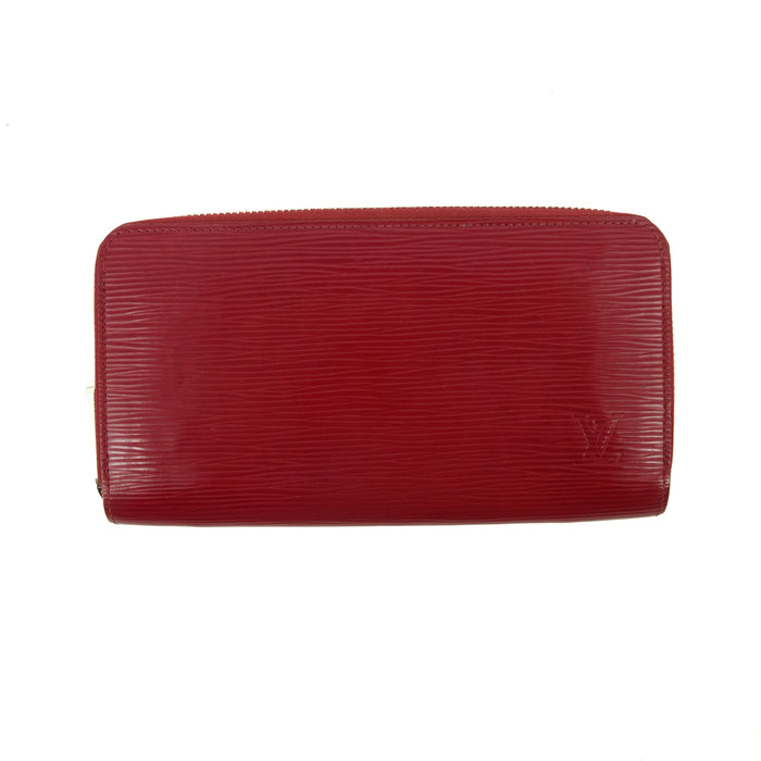 Louis Vuitton Red Epi Leather Zippy Wallet #3288 by Bolt Boutique