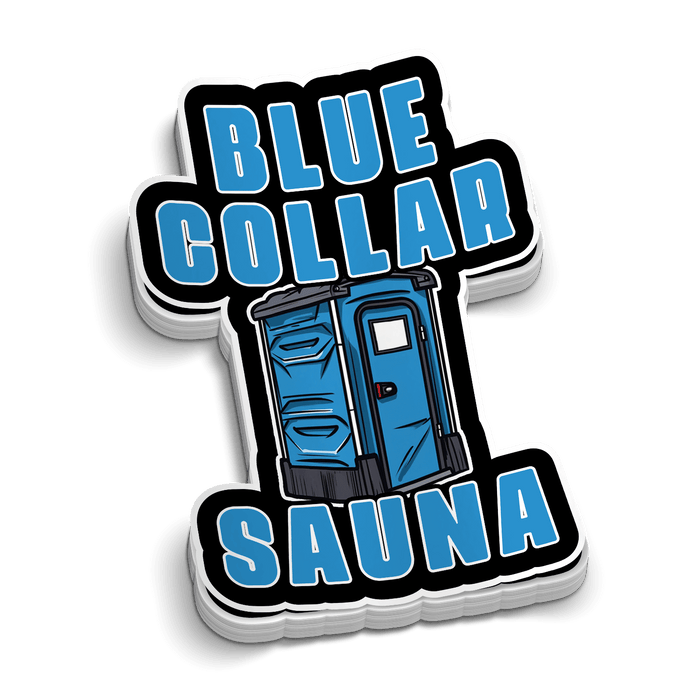 Blue Collar Suana - Hard Hat Decal by Armed American Supply