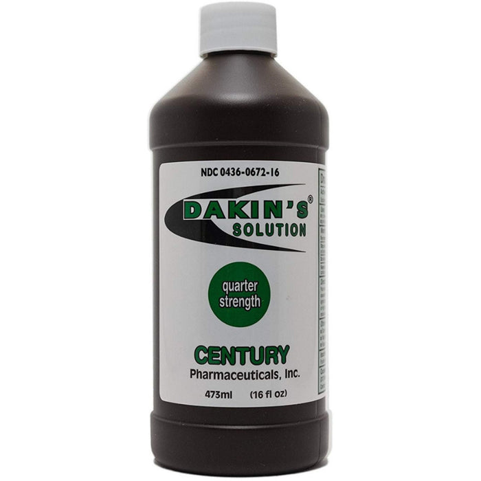Century Pharmaceuticals Dakin's Solution Sodium Hypochlorite 0.5 % For Acute And Chronic Wounds - 16 Oz by Pasteur Pharmacy
