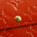 Louis Vuiton Red Vernis Patent Sarah Long Wallet #3293 by Bolt Boutique