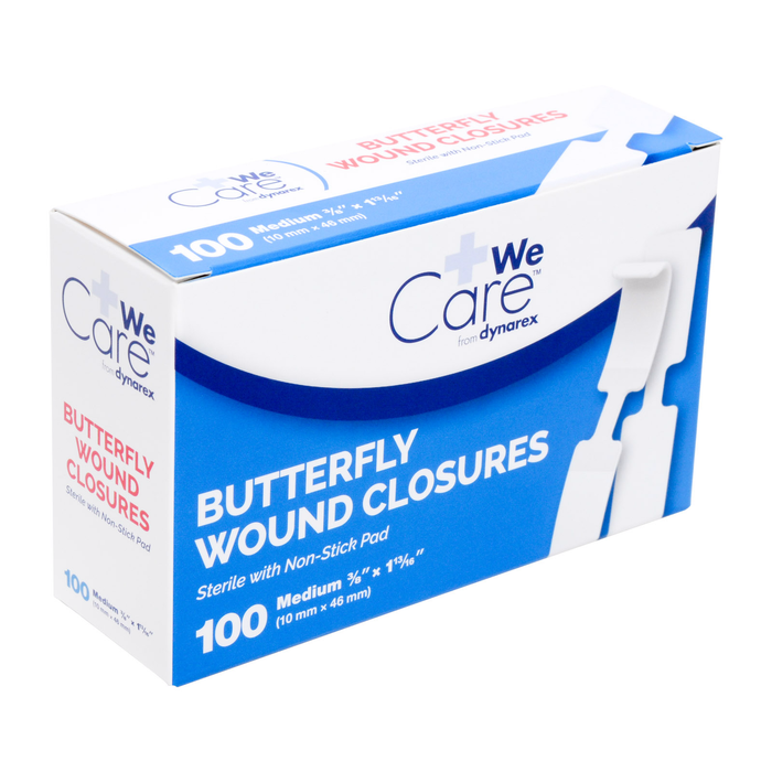 Butterfly Wound Closures – Medium (100 Count) by Pasteur Pharmacy