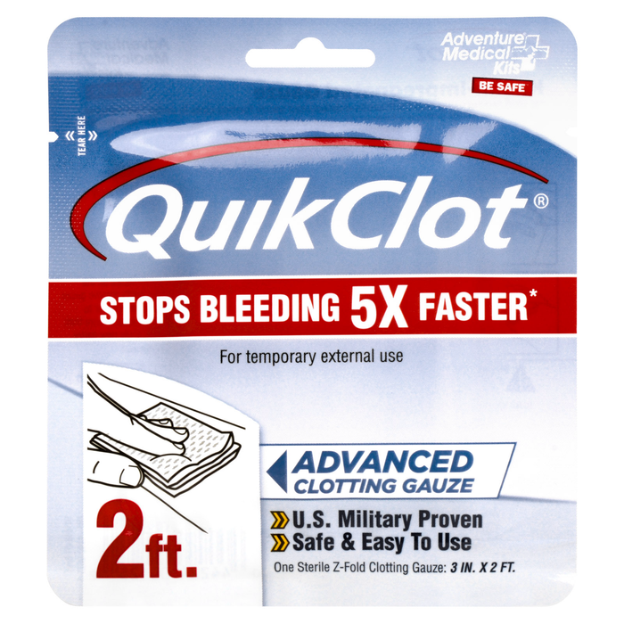 Adventure Medical Kits QuikClot Advanced Clotting Gauze - 3 X 24 In by Pasteur Pharmacy