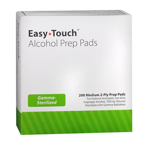 Easy Touch Alcohol Prep Pads Medium 2-ply by Pasteur Pharmacy