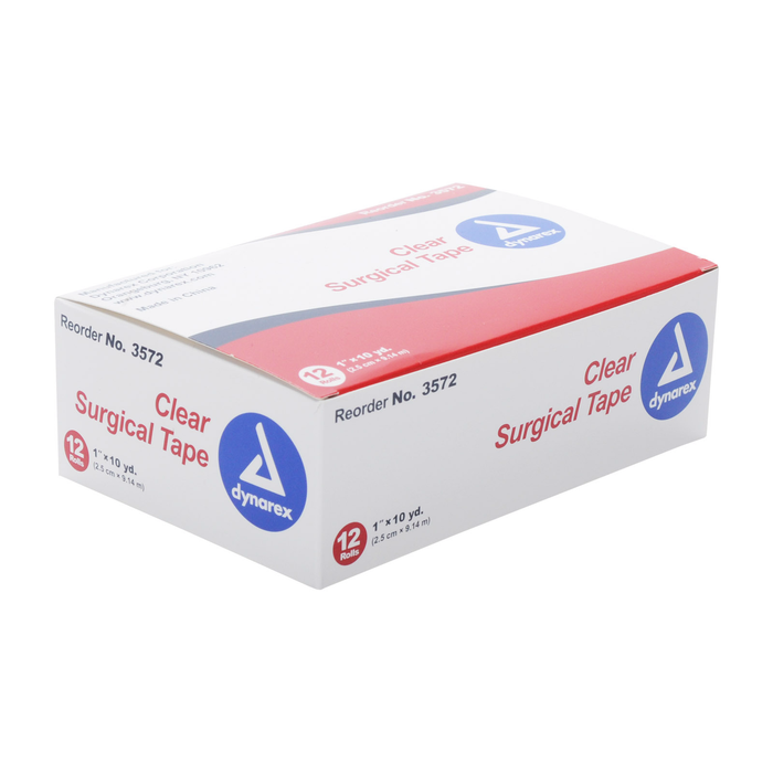 Dynarex® Paper Surgical Tape – 1" x 10 Yards (12 Rolls per Box) by Pasteur Pharmacy