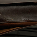 Fendi FF Zucca Leather x Canvas Brown Long Bifold Wallet #3298 by Bolt Boutique