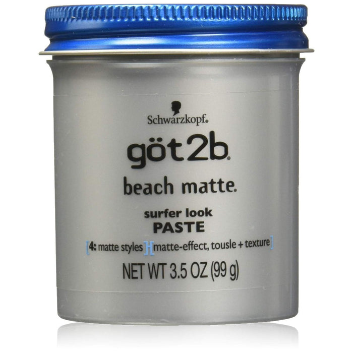 Got2B Beach Matte Surfer Look Paste 3 5 Ounce by Pasteur Pharmacy