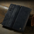 Indy Series Leather Wallet Case - Samsung Galaxy Z Fold6 by Zerodamage Sahara Case LLC