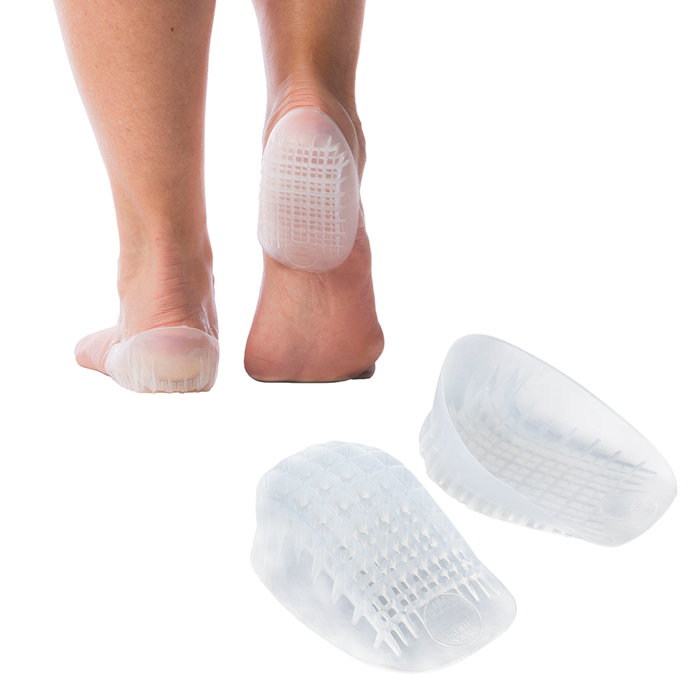 Tuli's Heavy Duty Gel Heel Cups Regular Size No Package by Pasteur Pharmacy
