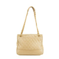 Chanel Beige Timeless Matelasse Lambskin Shoulder Bag #3303 by Bolt Boutique