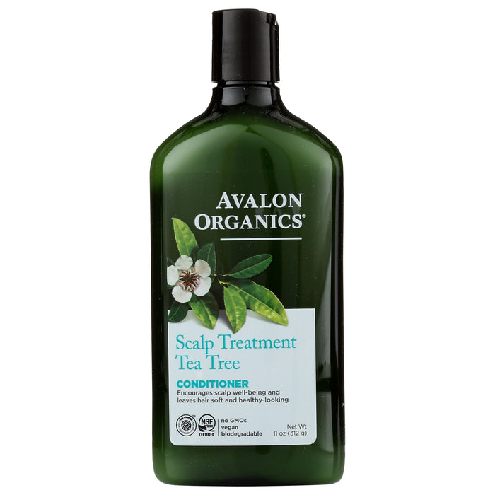 Avalon Organics Scalp Treatment Tea Tree Conditioner - 11 Fl Oz by Pasteur Pharmacy