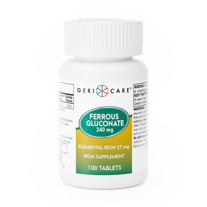 McKesson Ferrous Gluconate Count Of 12 by Pasteur Pharmacy