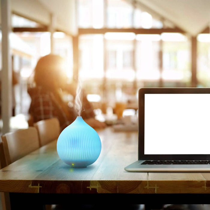 330ml Cool Mist Humidifier with 7 Color LED Lights by DailySale