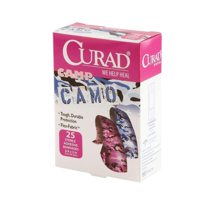 Curad Bandages, Adhesive, Camp Camo 25 ct by Pasteur Pharmacy