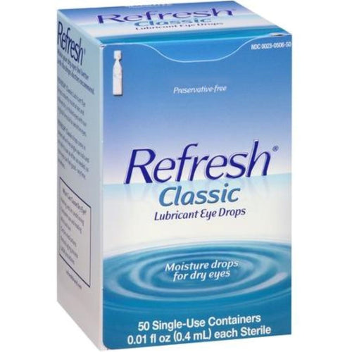 Refresh® Classic Lubricant Eye Drops – Preservative-Free (Single-Use Containers) by Pasteur Pharmacy