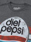 Diet Pepsi Logo T-Shirt - Gray by Tee Luv