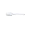 Dixie Plastic Cutlery, Heavy Mediumweight Fork, 1,000 Carton