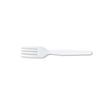 Dixie Plastic Cutlery, Heavy Mediumweight Fork, 1,000 Carton
