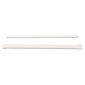Dixie Jumbo Straws, 7.75", Plastic, Translucent, 500/Box, 4 Boxes/Carton
