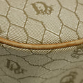 Christian Dior Beige Honeycomb Crossbody Bag PVC #3315 by Bolt Boutique