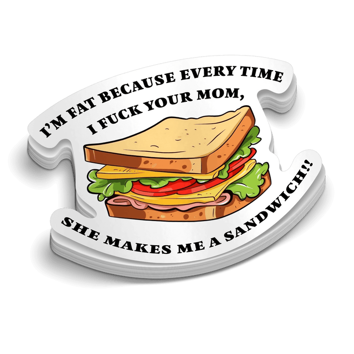 Sandwich Hard Hat Decal by Armed American Supply